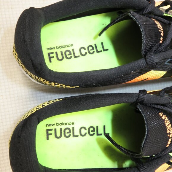 New Balance UXCR7LB5 FuelCell XC7 v5 Shoes Sneakers Black Bleached Lime 12.5 D - Picture 8 of 14